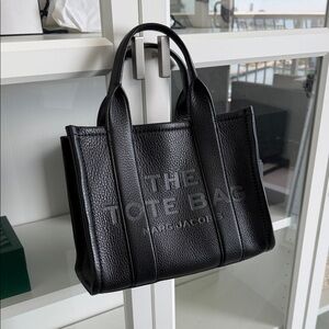 Marc Jacobs Black Textured Tote Bag